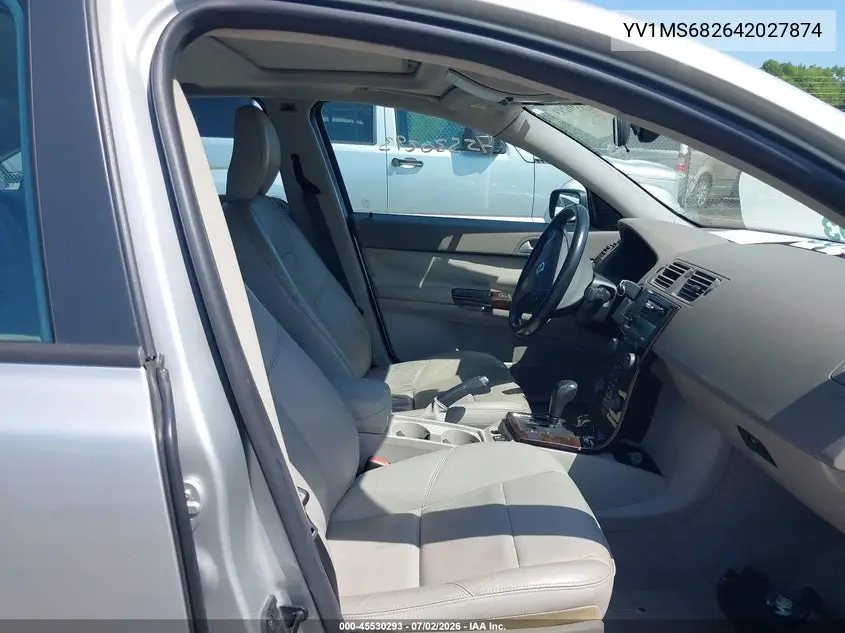 2004 Volvo S40 T5 VIN: YV1MS682642027874 Lot: 45530293