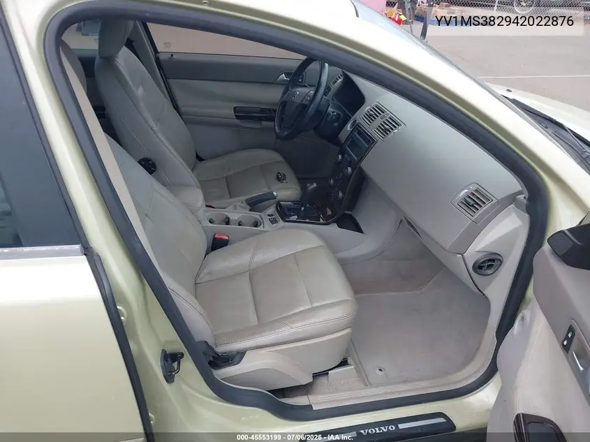 2004 Volvo S40 2.4I VIN: YV1MS382942022876 Lot: 45553199
