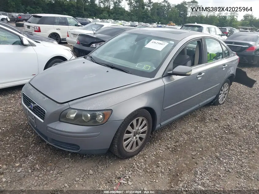 2004 Volvo S40 2.4I VIN: YV1MS382X42025964 Lot: 45629807