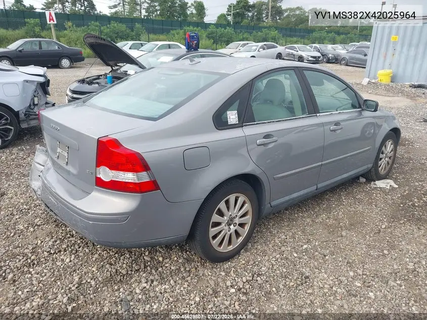 2004 Volvo S40 2.4I VIN: YV1MS382X42025964 Lot: 45629807