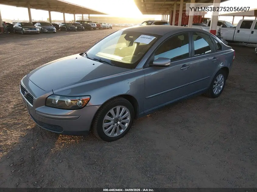 2005 Volvo S40 2.4I VIN: YV1MS382752056607 Lot: 44824404