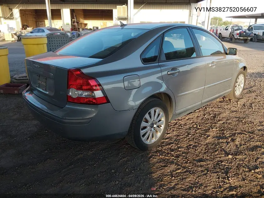 2005 Volvo S40 2.4I VIN: YV1MS382752056607 Lot: 44824404
