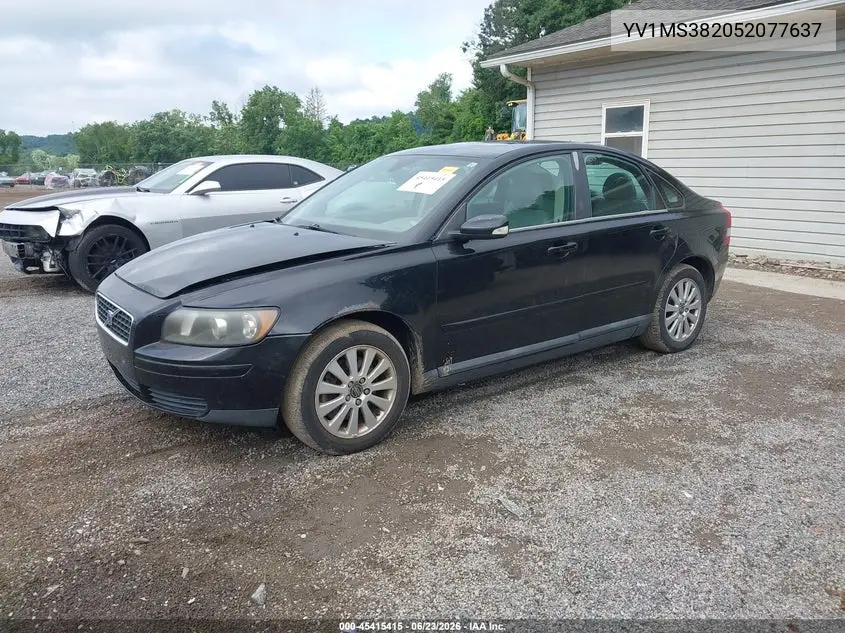2005 Volvo S40 2.4I A/2.4I A Sr/2.4I M/2.4I M Sr VIN: YV1MS382052077637 Lot: 45415415