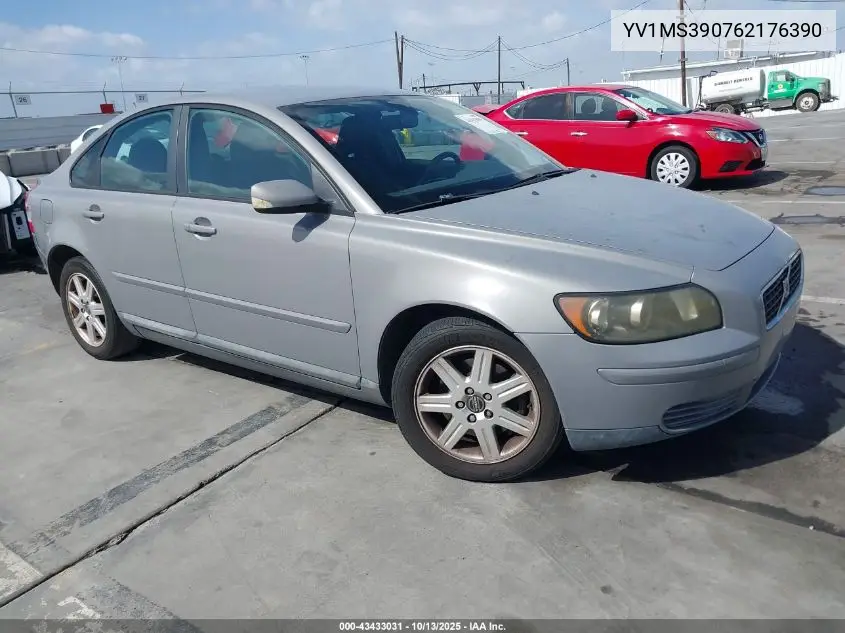 2006 Volvo S40 2.4I VIN: YV1MS390762176390 Lot: 43433031