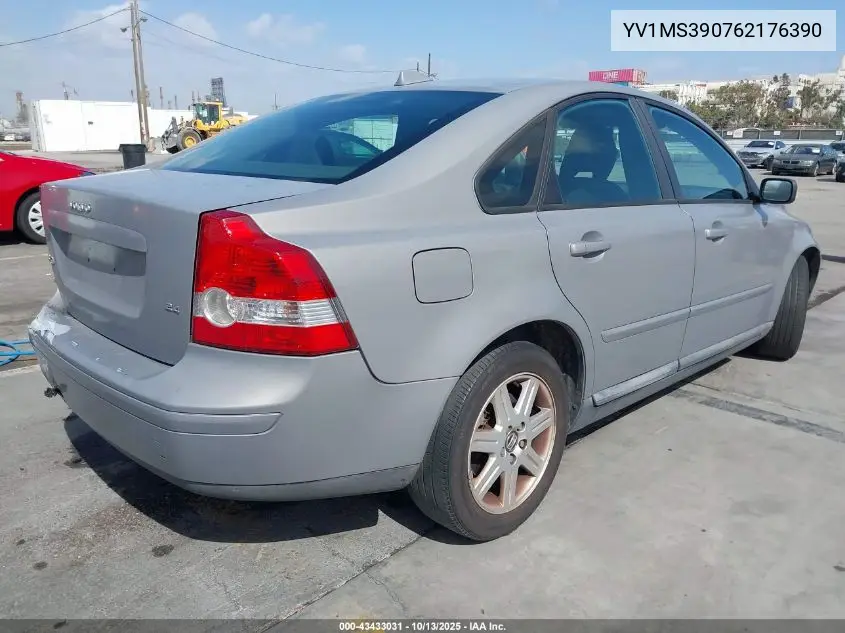 2006 Volvo S40 2.4I VIN: YV1MS390762176390 Lot: 43433031