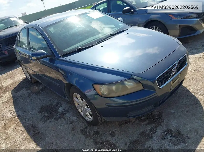 2006 Volvo S40 2.4I VIN: YV1MS390262202569 Lot: 45377142