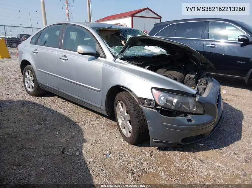 2006 Volvo S40 2.4I VIN: YV1MS382162213260 Lot: 45600580