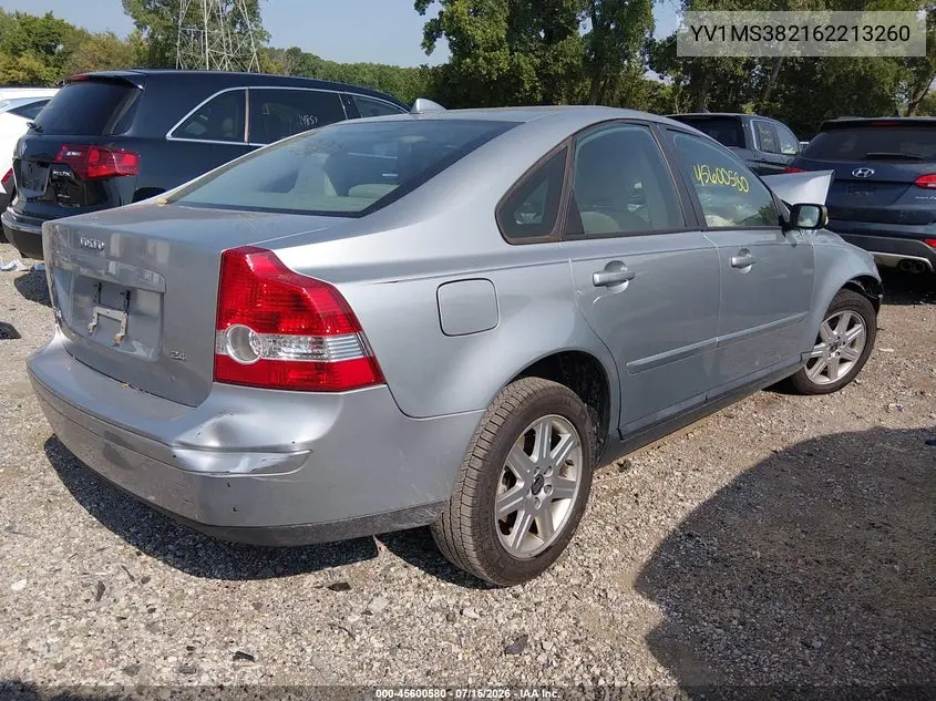 2006 Volvo S40 2.4I VIN: YV1MS382162213260 Lot: 45600580