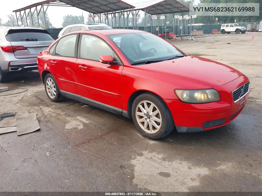 2006 Volvo S40 T5 VIN: YV1MS682362169988 Lot: 45637953