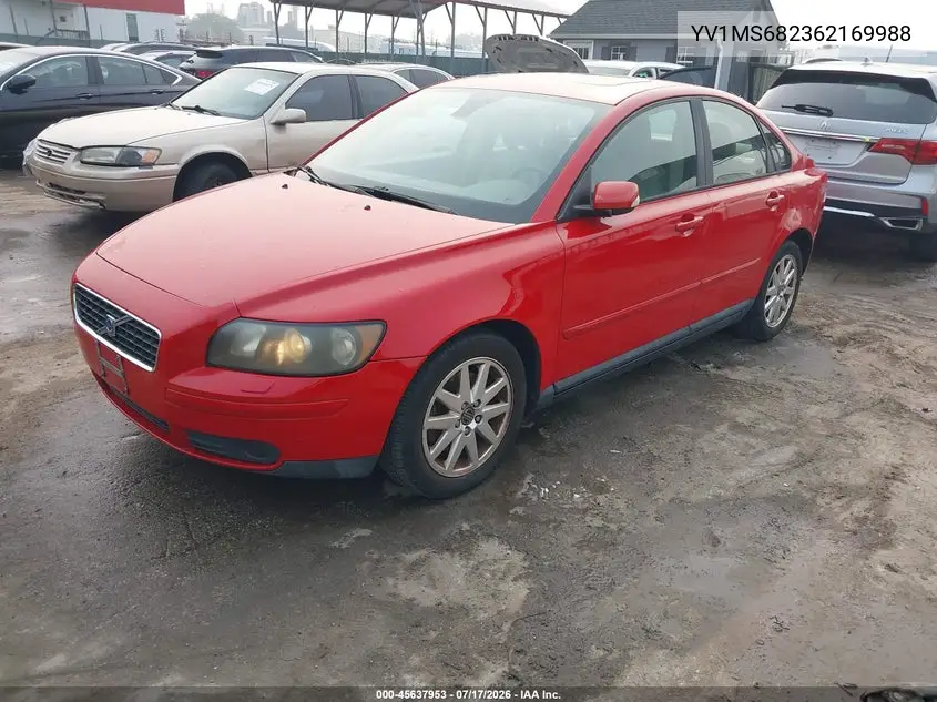 2006 Volvo S40 T5 VIN: YV1MS682362169988 Lot: 45637953