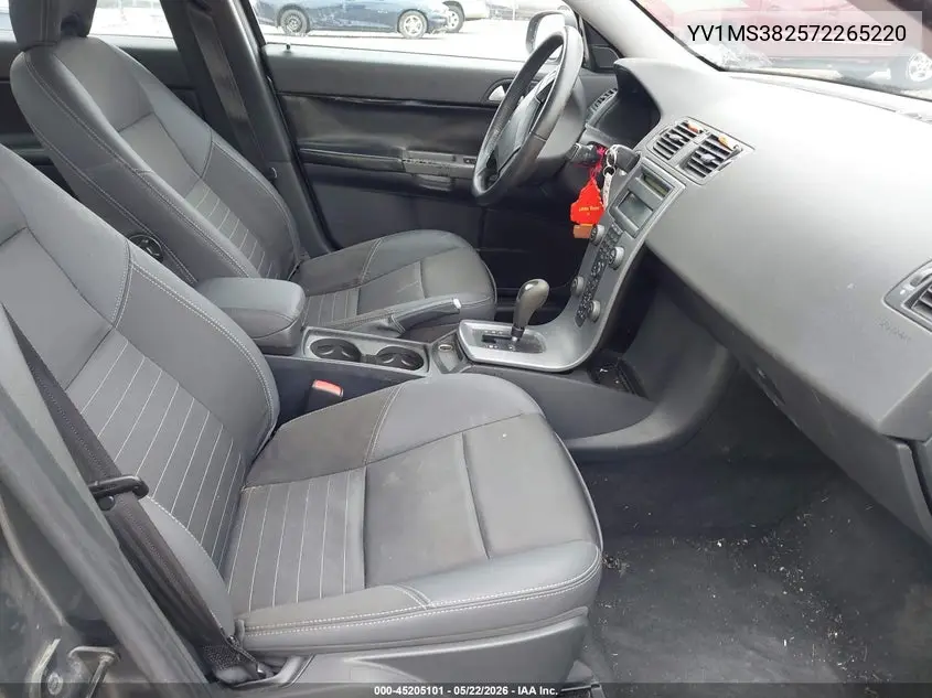 2007 Volvo S40 2.4I VIN: YV1MS382572265220 Lot: 45205101
