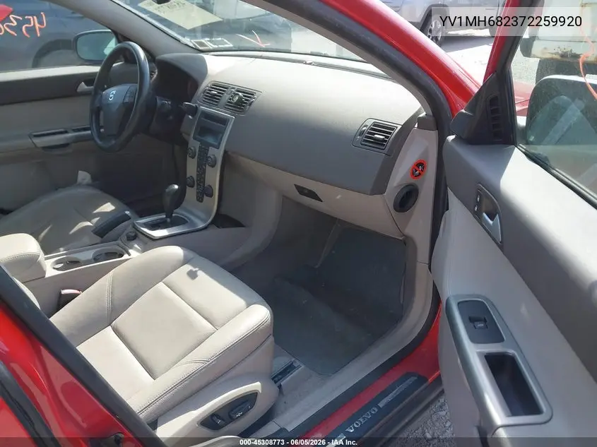 2007 Volvo S40 T5 VIN: YV1MH682372259920 Lot: 45308773