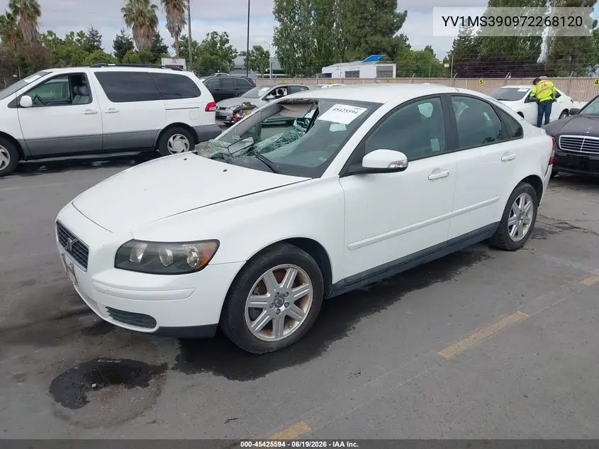 2007 Volvo S40 2.4I VIN: YV1MS390972268120 Lot: 45425594