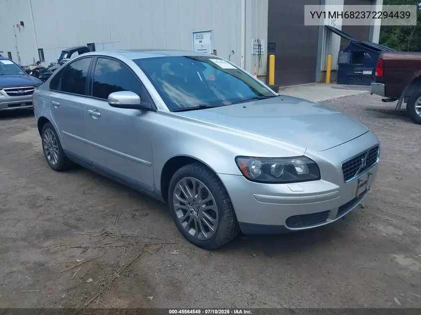 2007 Volvo S40 T5 VIN: YV1MH682372294439 Lot: 45564549