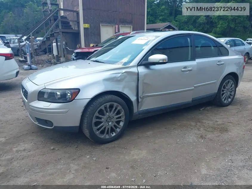 2007 Volvo S40 T5 VIN: YV1MH682372294439 Lot: 45564549