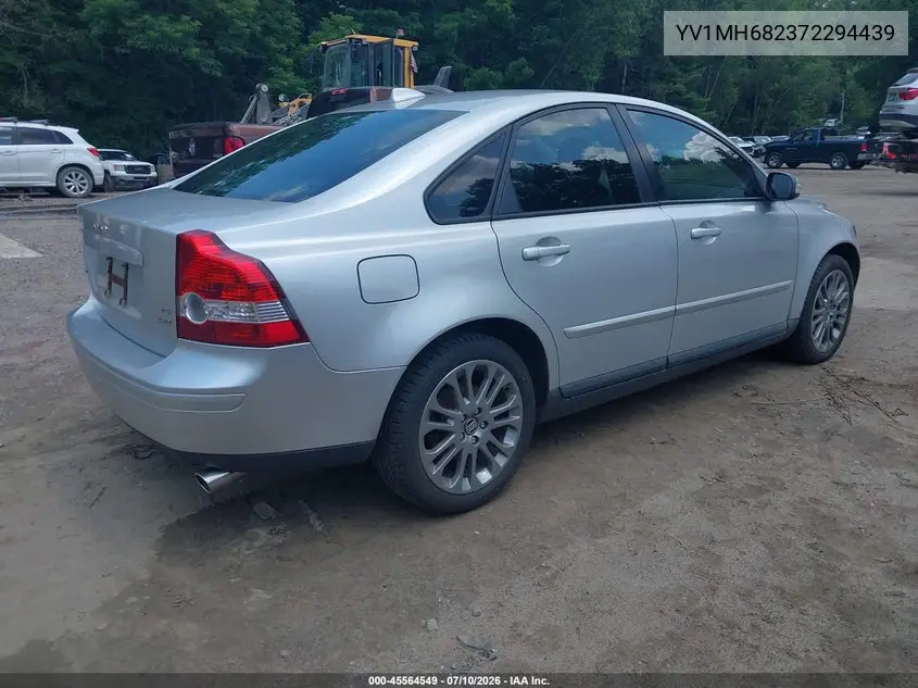 2007 Volvo S40 T5 VIN: YV1MH682372294439 Lot: 45564549