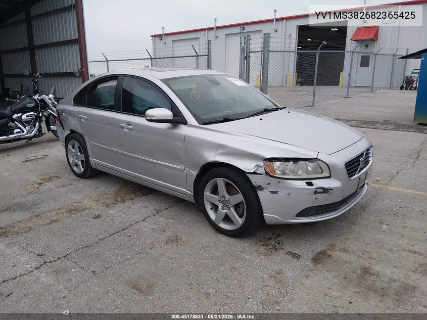 2008 Volvo S40 2.4I VIN: YV1MS382682365425 Lot: 45178631