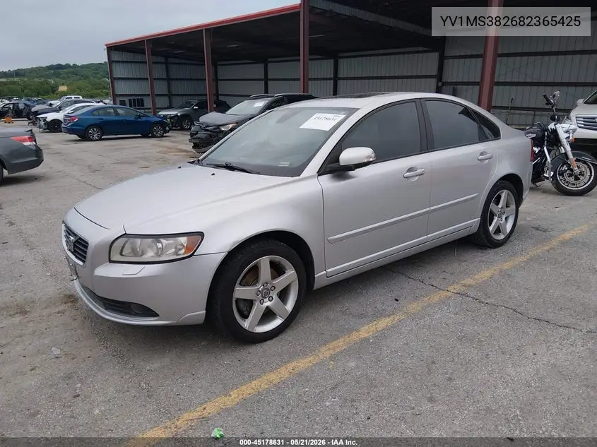 2008 Volvo S40 2.4I VIN: YV1MS382682365425 Lot: 45178631