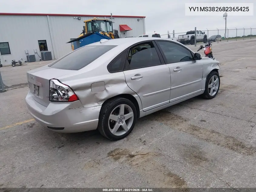2008 Volvo S40 2.4I VIN: YV1MS382682365425 Lot: 45178631