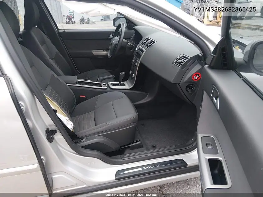 2008 Volvo S40 2.4I VIN: YV1MS382682365425 Lot: 45178631
