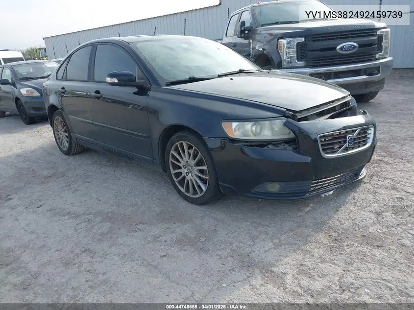2009 Volvo S40 2.4I VIN: YV1MS382492459739 Lot: 44748558