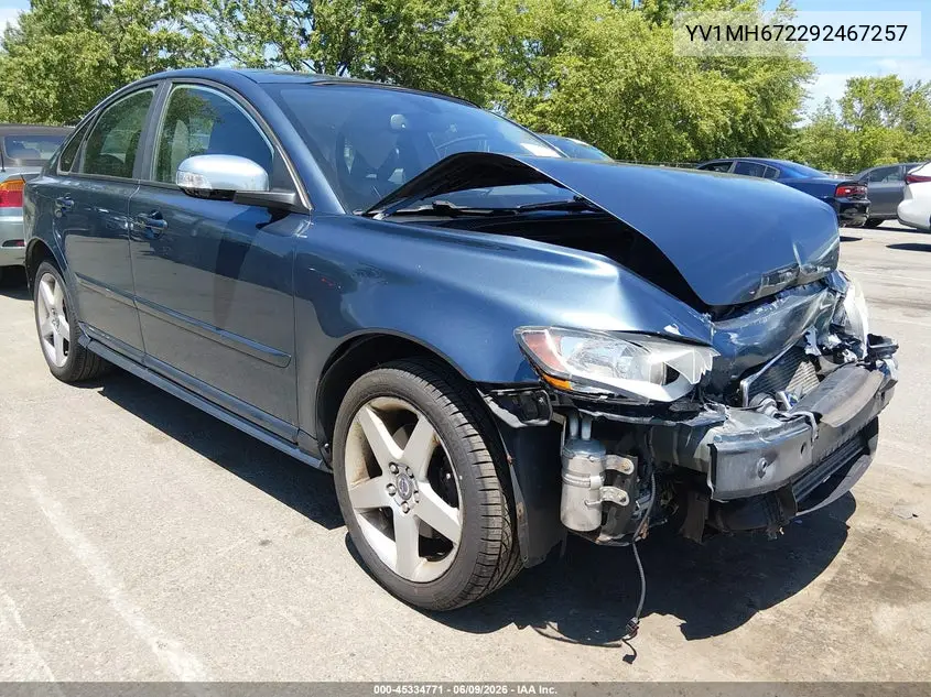 2009 Volvo S40 T5 R-Design VIN: YV1MH672292467257 Lot: 45334771