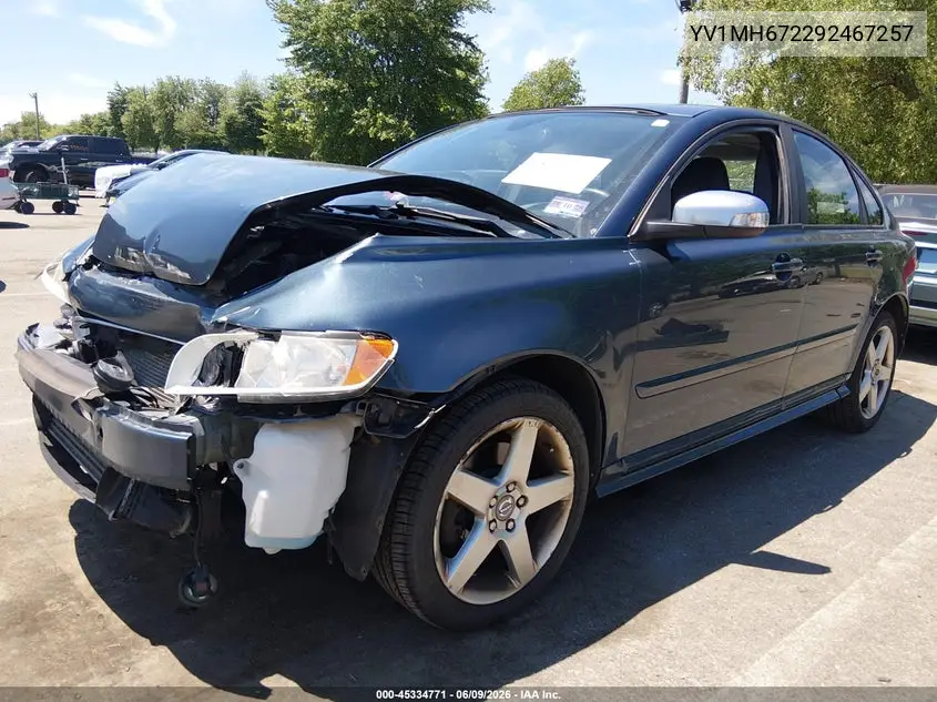 2009 Volvo S40 T5 R-Design VIN: YV1MH672292467257 Lot: 45334771