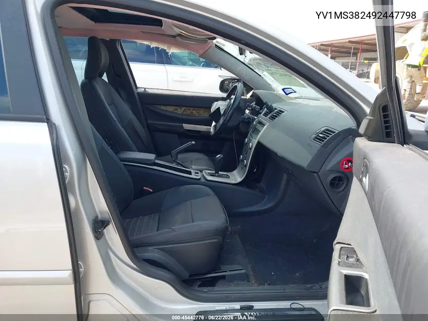 2009 Volvo S40 2.4I VIN: YV1MS382492447798 Lot: 45442776