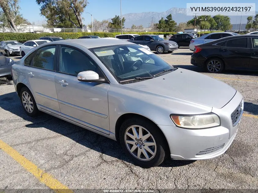 2009 Volvo S40 2.4I VIN: YV1MS390692432197 Lot: 45568813