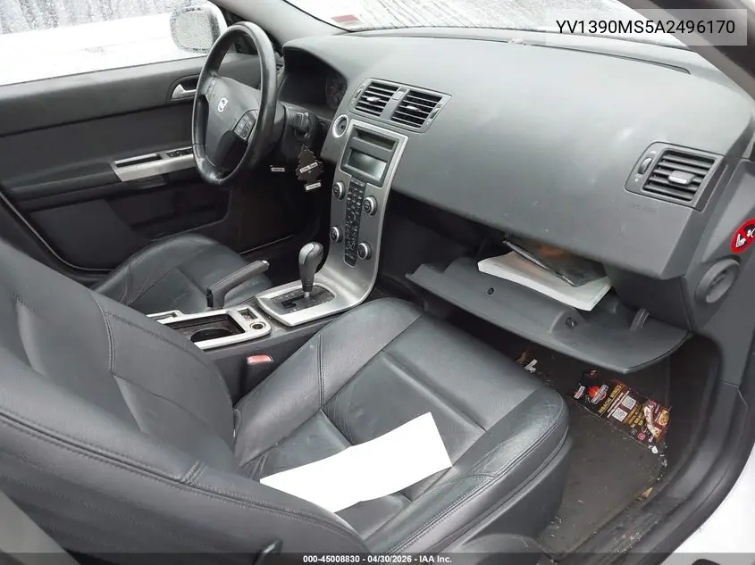 2010 Volvo S40 2.4I VIN: YV1390MS5A2496170 Lot: 45008830