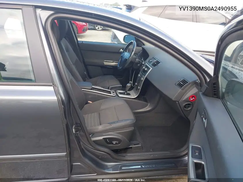 2010 Volvo S40 2.4I VIN: YV1390MS0A2490955 Lot: 45061169