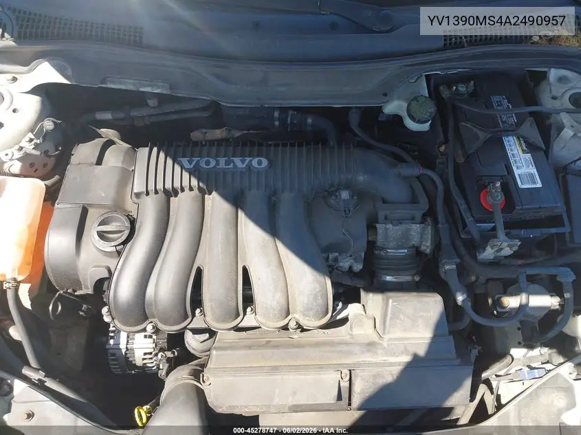 2010 Volvo S40 2.4I VIN: YV1390MS4A2490957 Lot: 45278747