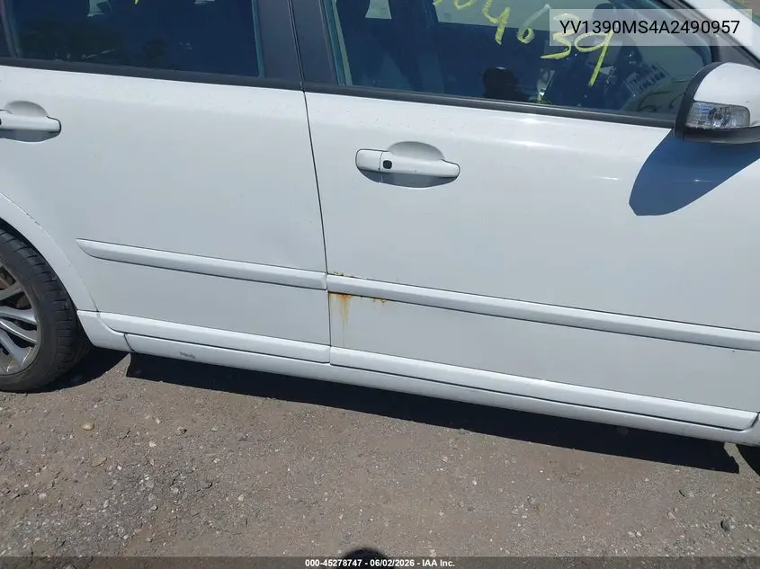 2010 Volvo S40 2.4I VIN: YV1390MS4A2490957 Lot: 45278747