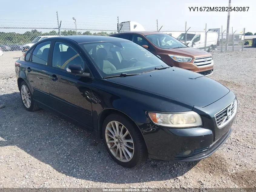 2011 Volvo S40 R-Design/T5 (Retail Only) VIN: YV1672MS2B2543087 Lot: 45522985
