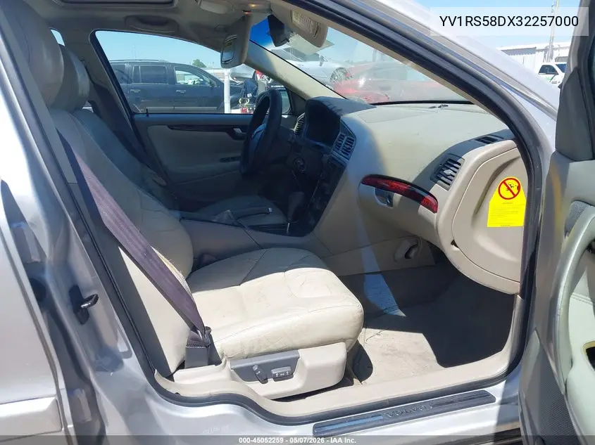 2003 Volvo S60 2.4T VIN: YV1RS58DX32257000 Lot: 45052259