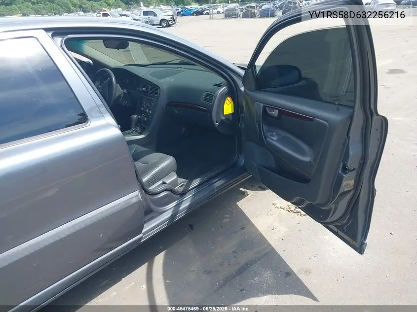 2003 Volvo S60 2.4T VIN: YV1RS58D632256216 Lot: 45475469
