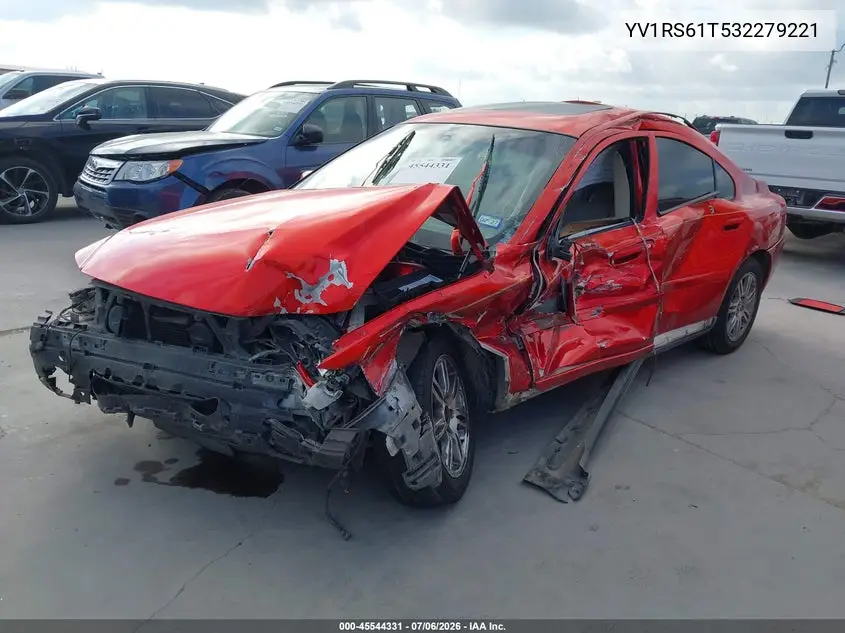 2003 Volvo S60 2.4 VIN: YV1RS61T532279221 Lot: 45544331