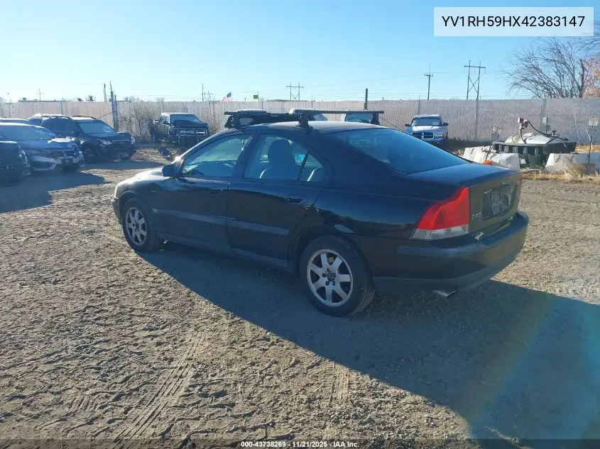 YV1RH59HX42383147 2004 Volvo S60 2.5T Awd
