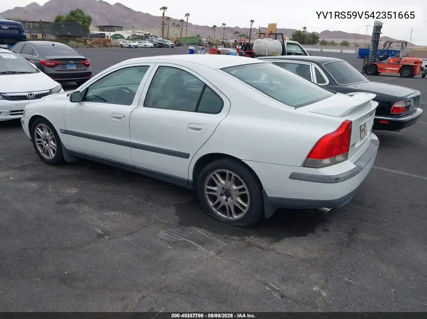 YV1RS59V542351665 2004 Volvo S60 2.5T