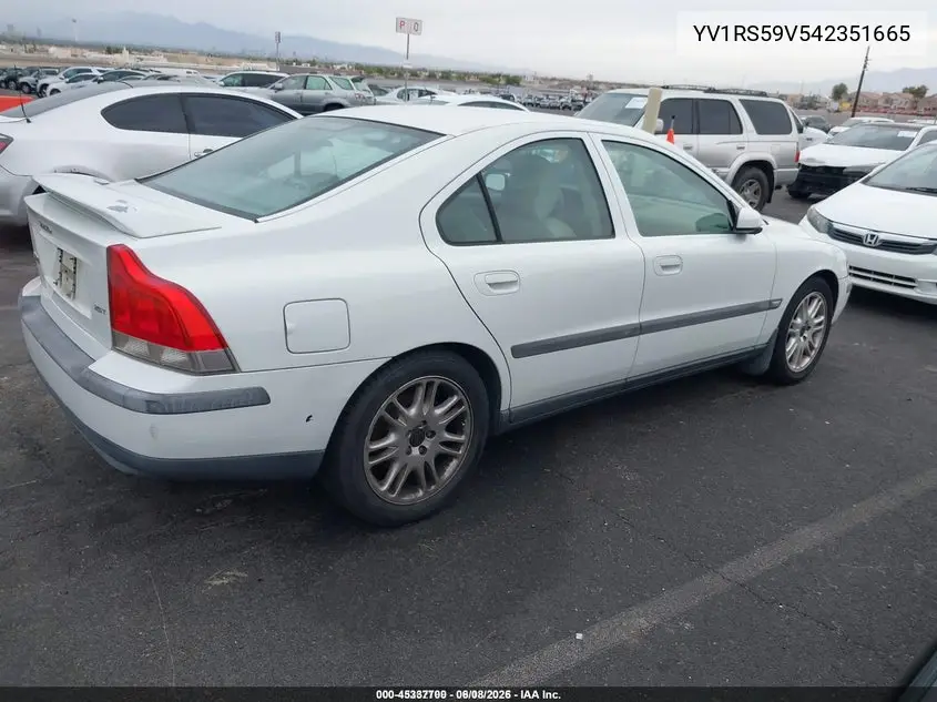 YV1RS59V542351665 2004 Volvo S60 2.5T