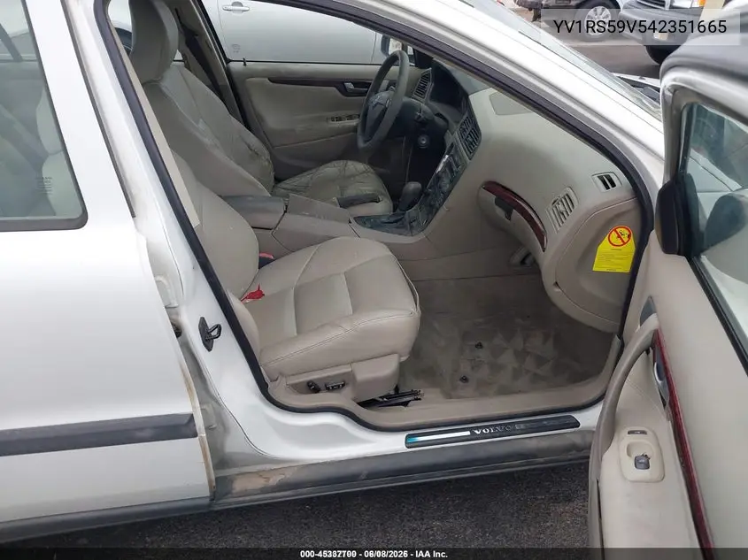 YV1RS59V542351665 2004 Volvo S60 2.5T