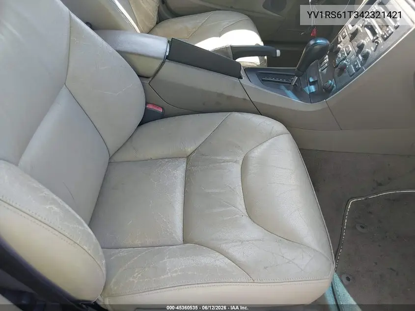2004 Volvo S60 2.4 VIN: YV1RS61T342321421 Lot: 45360535