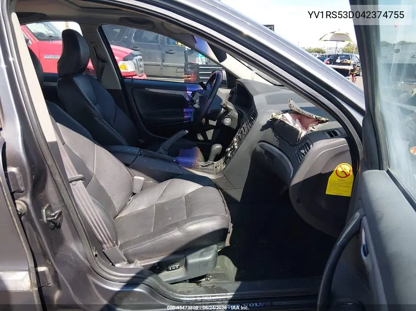 2004 Volvo S60 T5 VIN: YV1RS53D042374755 Lot: 45473800