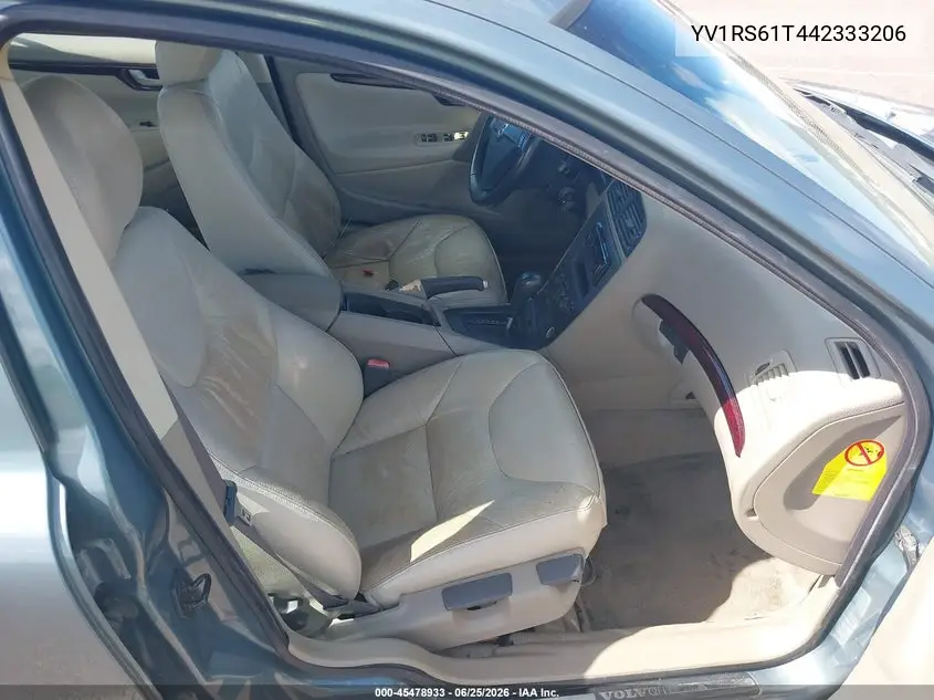 2004 Volvo S60 2.4 VIN: YV1RS61T442333206 Lot: 45478933