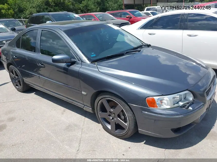 2005 Volvo S60 R VIN: YV1RH527252440248 Lot: 45567504