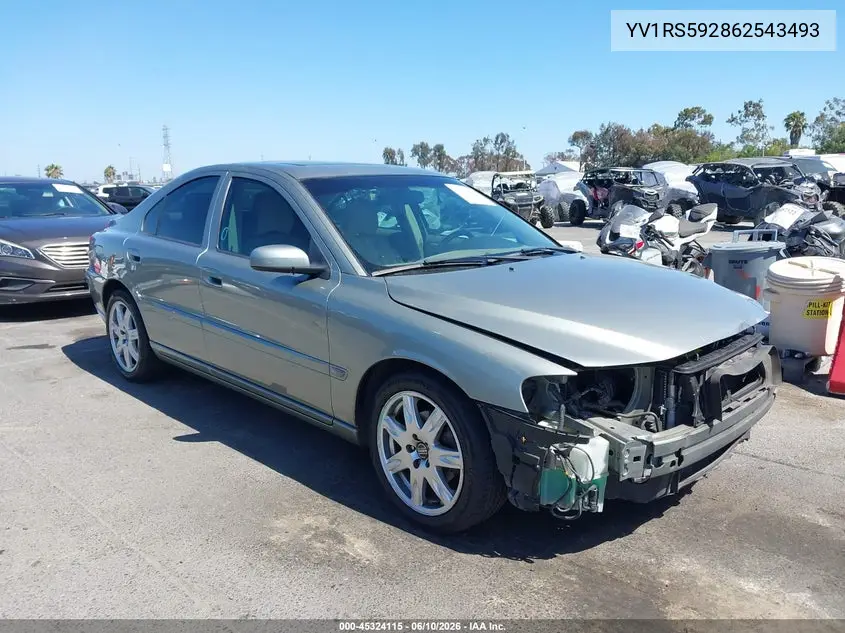 2006 Volvo S60 2.5T VIN: YV1RS592862543493 Lot: 45324115