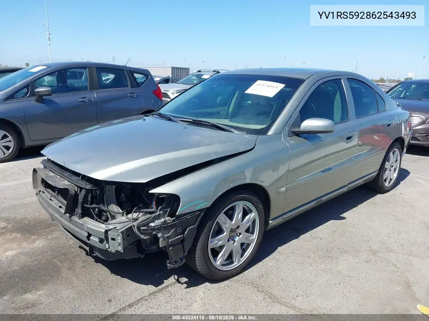 2006 Volvo S60 2.5T VIN: YV1RS592862543493 Lot: 45324115