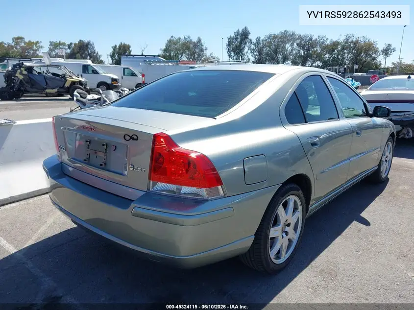 2006 Volvo S60 2.5T VIN: YV1RS592862543493 Lot: 45324115
