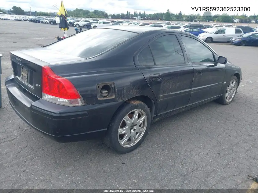 2006 Volvo S60 2.5T VIN: YV1RS592362523300 Lot: 45352515
