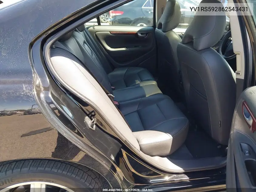 2006 Volvo S60 2.5T VIN: YV1RS592862543431 Lot: 45407903